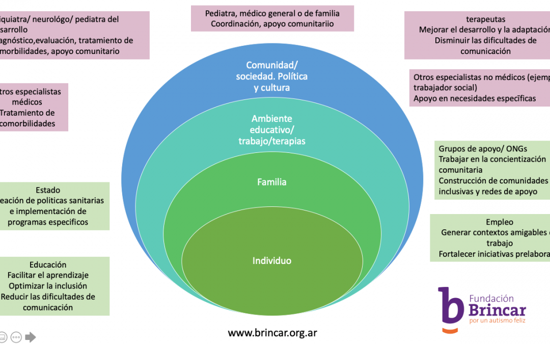 Apoyos basados en la evidencia para las personas en el espectro autista a lo largo de la vida: Como maximizar el potencial, minimizar las barreras y optimizar el entorno